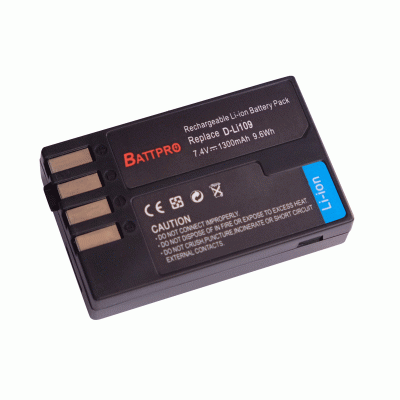 BattPro Pentax D-Li109