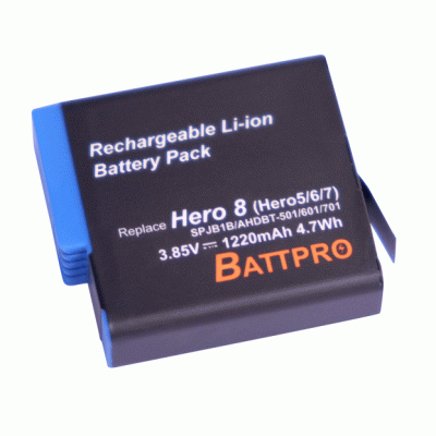 BattPro GoPro Hero 5/6/7/8