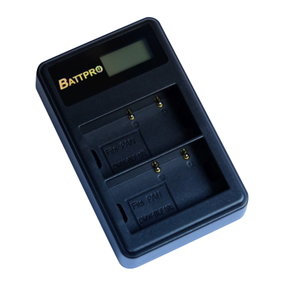 BattPro Panasonic DMW-BLF19雙位電池USB充電器 BattPro Panasonic DMW-BLF19雙位電池USB充電器