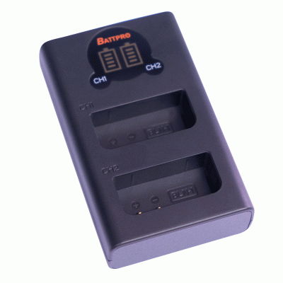 BattPro Olympus BLN-1 雙位電池USB Type C + micro充電器