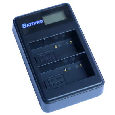 BattPro Nikon EN-EL3E雙位電池USB充電器