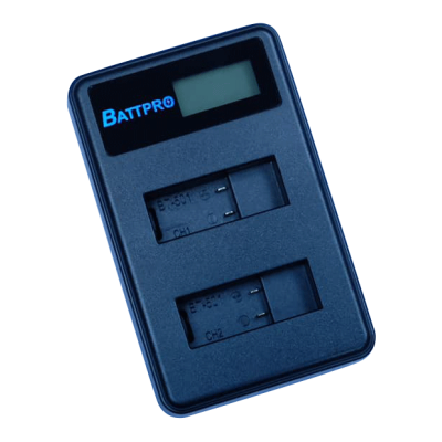 BattPro GoPro Hero 5/6/7/8 雙位電池USB充電器 BattPro GoPro Hero 5/6/7/8 雙位電池USB充電器