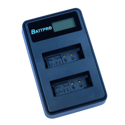 BattPro Canon LP-E12雙位電池USB充電器
