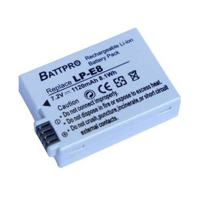 BattPro Canon LP-E8