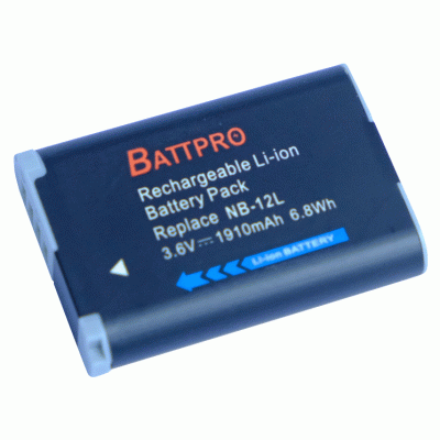BattPro Canon NB-12L