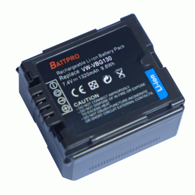BattPro Panasonic VW-VBG130