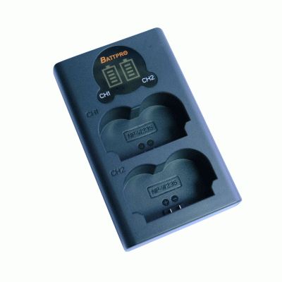 BattPro Fujifilm NP-W235雙位電池USB Type C + micro充電器 BattPro Fujifilm NP-W235雙位電池USB Type C + micro充電器